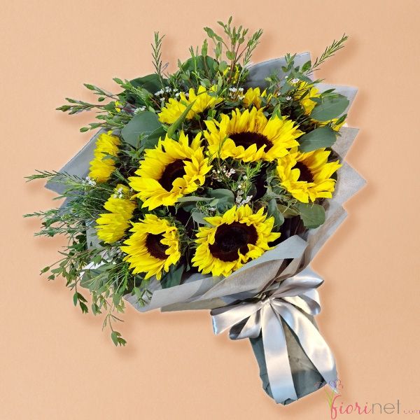 Bouquet de Girasoles Premium - FioriNet