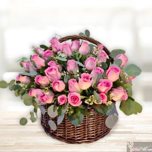 50 Rosas en Canasta