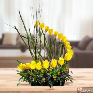 Espiral de 20 Tulipanes
