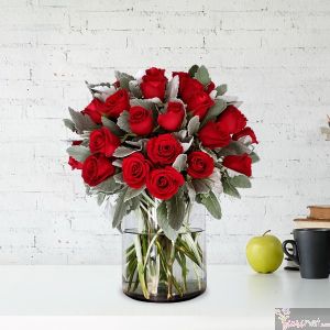 Rosas Dusty Miller