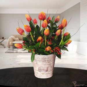 Tulipanes Vintage