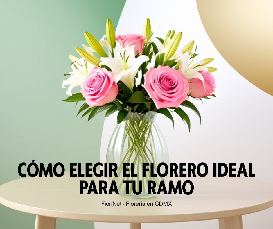 Cómo elegir el florero ideal para tu ramo (sin gastar de más)