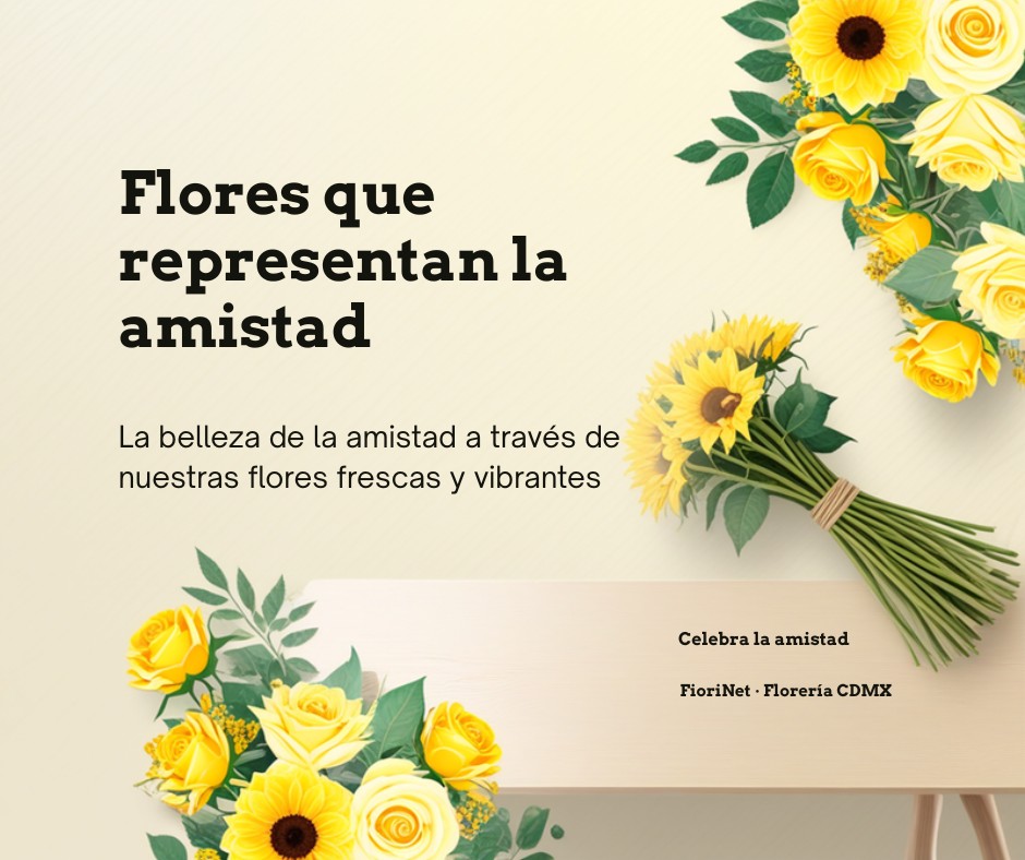 Flores que representan la amistad: para celebrar a tus amigas
