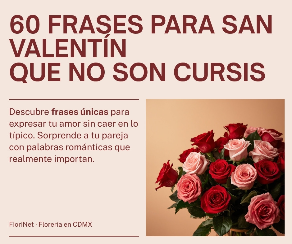 60 frases para San Valentín que no son cursis