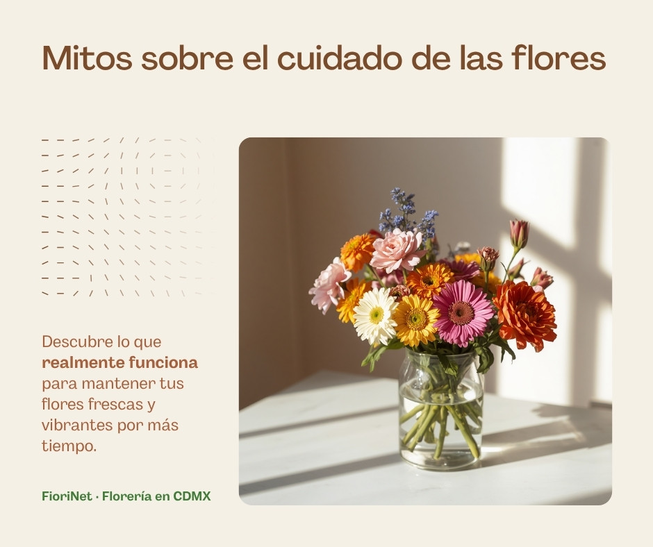 Mitos sobre el cuidado de las flores: lo que sí y lo que no funciona