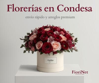 Florerías en Condesa: envío rápido y arreglos premium 2026
