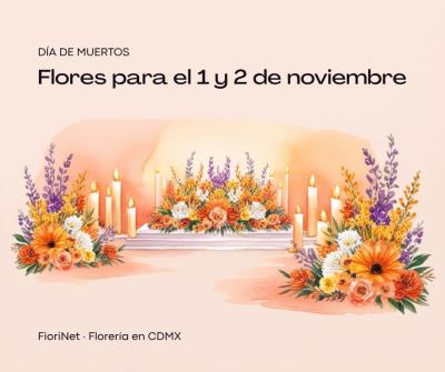 Flores y arreglos para el 1 y 2 de noviembre: tradición viva