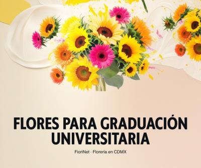Flores para graduación universitaria: ramos que celebran el logro