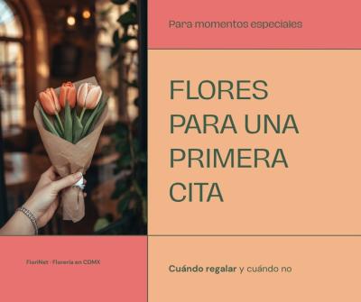 Flores para una primera cita: cuándo sí, cuándo no