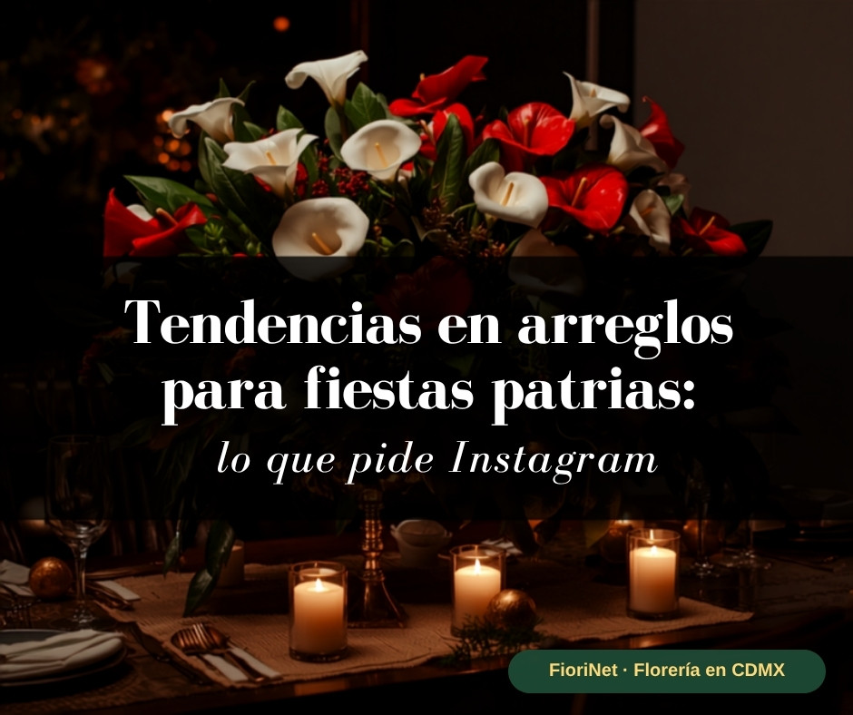 Tendencias en arreglos para fiestas patrias: lo que pide Instagram